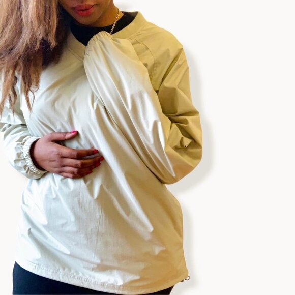 AUREUS IMPERMEABLE SWEATER JACKET PULLOVER UNISEX VINTAGE 90s MEN  SIZE LARGE - Picture 2 of 13